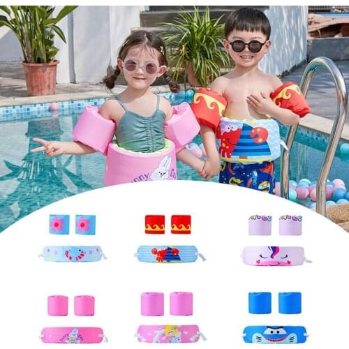 Childrens swim rings Foam Cartoon Arm Ring buoyancy vest garment of floating kids safety life vest childrens Swim life jackets