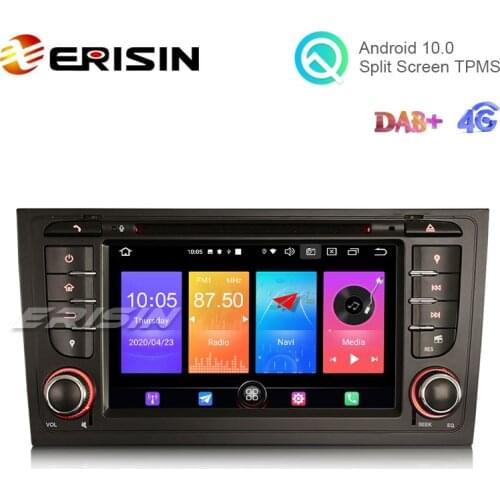 Erisin ES2706A 7" Android 10.0 Car DVD for Audi A6 S6 4G GPS DAB+ CarPlay+ Radio System
