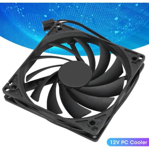 CPU Radiator Fan PWM 4Pin PC Cooler 12V Speed Regulation Ultra Thin Desktop Computer Cooling low noise large air volume