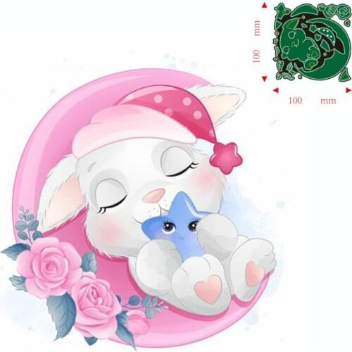 Metal Cutting Dies Animal rabbit Scrapbooking Paper Cards Decorative Craft Embossing