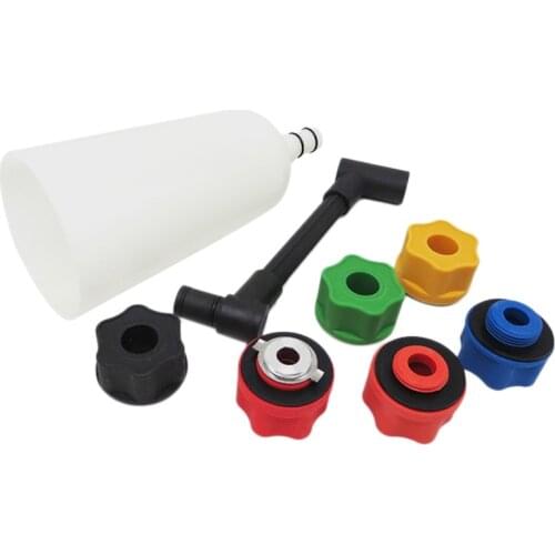 8pcs Oil Funnel Filling Kit With 6 Adapters Automotive Tool For Car Truck