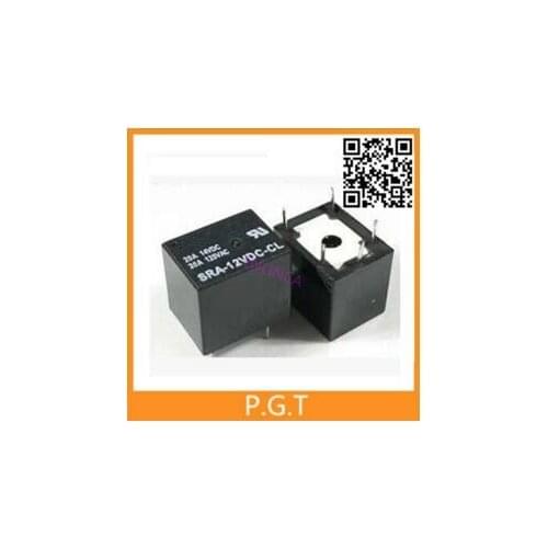 2pcs/lot SRA-12VDC-CL SRA 5 Pins RELAY 12V 20A for DC Coil Power