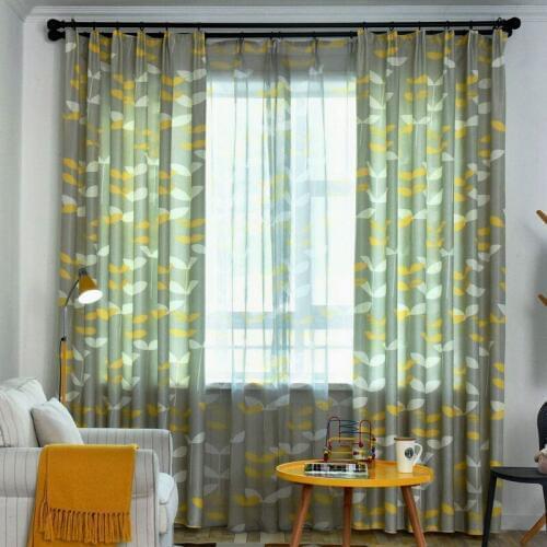 Simple Style Curtains Home Decoration For Living Room Bedroom Nordic Window Organza Fabrics For Tulle Curtain Uniform Tone