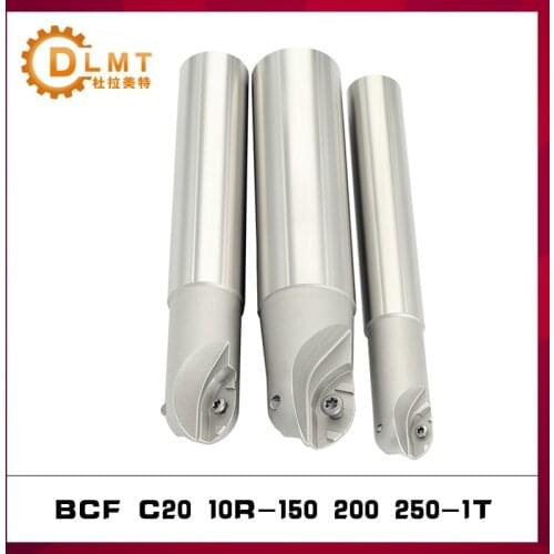 1pcs BCF CNC tool holder BCF C20-10R-150-1T BCF C20-10R-200-1T BCF C20-10R-250-1T Milling cutter for CNC machining center