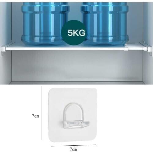 10PCS Shelf Support Pegs Plastic Closet Cabinet Shelf Support Adhesive Clips Wall Hanger For Kitchen Bathroom Accessories #W0