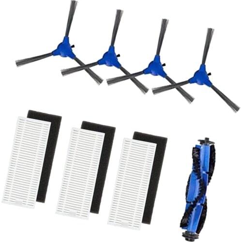 11x Replacement Main Brush + Side Brush + Filter For Robovac 11s 30