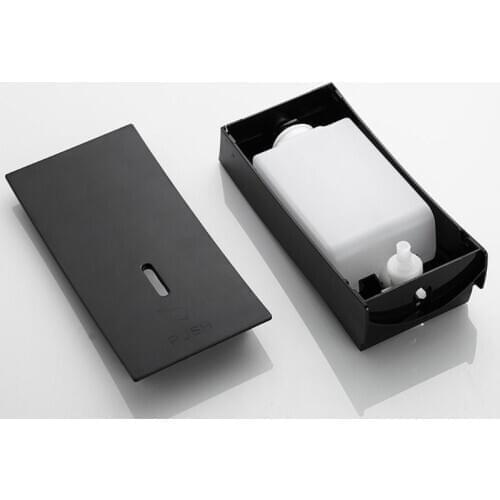 450ml Bathroom Shampoo Soap Dispenser Shower Pump Wall Mounted No Drilling Fit