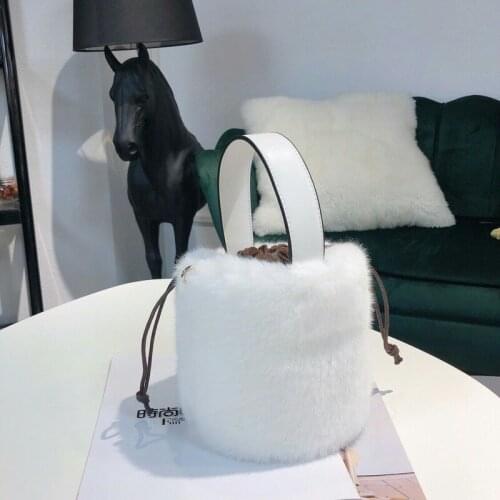 Brand design luxury ladies bucket shoulder bag single shoulder large capacity messenger broadband female solid color handbag