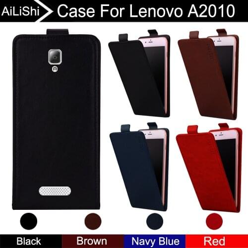 AiLiShi For Lenovo A2010 Case Up And Down Vertical Phone Flip Leather Case A2010 Phone Accessories 4 Colors + Tracking