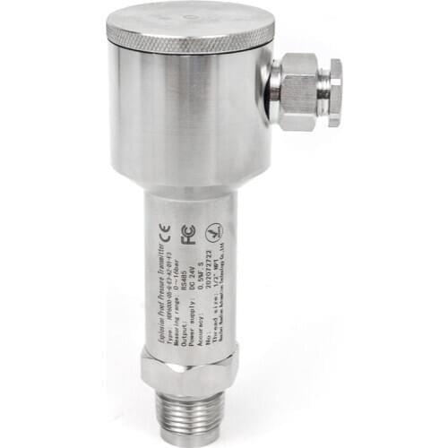 All stainless steel pressure sensor piezo oil air compressor transducer for liquid water