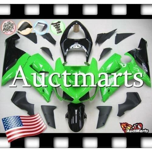 For Kawasaki Ninja ZX6R 636 2005 2006 05 06 Injection Mold Fairing Kit (P/N:3b41)