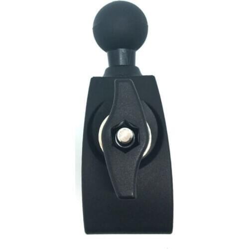 Motorcycle Bicycle Handle Bar Rail Mount with 1 inch Ball Mount for gopro Action Camera for ram mount Handlebar Clamp