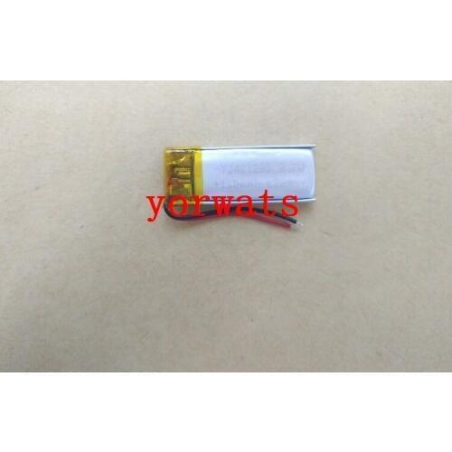 New Hot A Rechargeable Li-ion Cell 3.7V polymer rechargeable lithium battery 401230 110mah Bluetooth headset smart Bluetooth Br