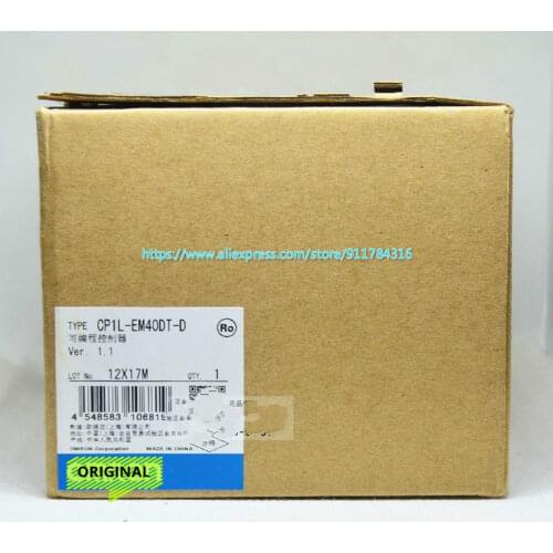 New Original Omron PLC controller CP1L-EM40DT-D CP1L-EM40DR-A CP1L-EM30DR-D