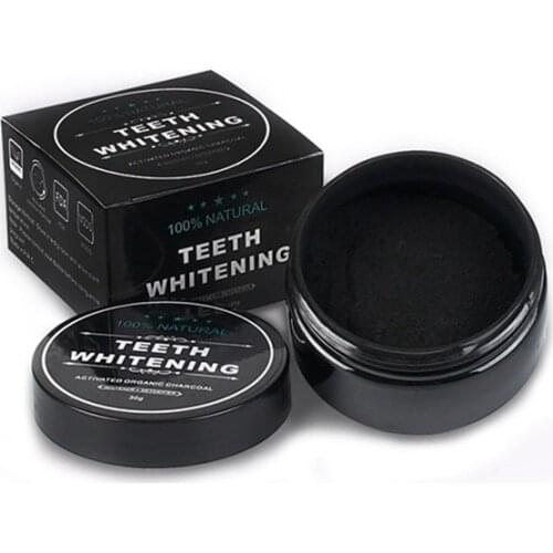 Daily Use 30g Teeth Whitening Powder Activated Bamboo Charcoal Powder Tooth Whitening Scaling Powder Tartar Stain Removal