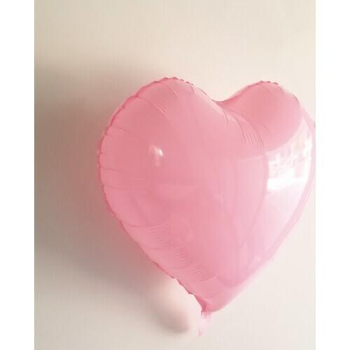 Party favors for wedding Tender Pink Foil Balloon Wedding Decoration Heart 18inch Birthday Baby Shower Party Supply