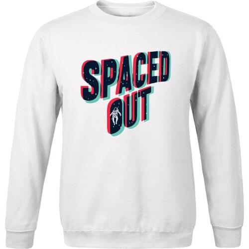 Hip Hop Long Sleeve hoodies 2020 Sweatshirts Mens spring autumn tracksuits Streetwear Spaced Out Simple Vintage Print clothes