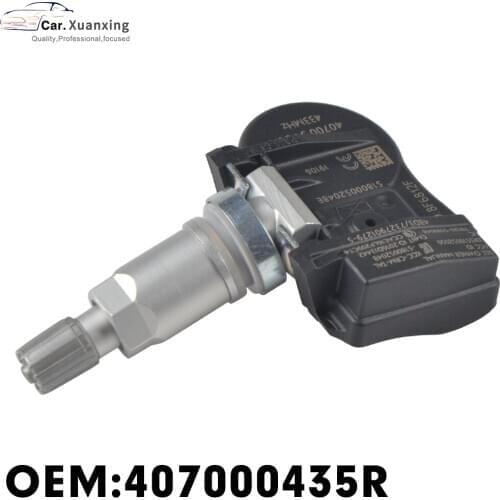 407000435R Tire Pressure Sensor Monitoring System 433MHZ TPMS For 09-16 Renault Scenic Zoe Megane Laguna Fluence Latitude