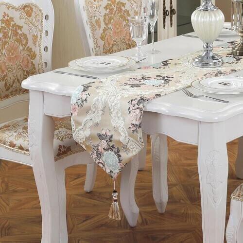 30x180cm Morden type table runner the us style long strip table cloth dinning/tv/shoe table cover Chinese style table runner