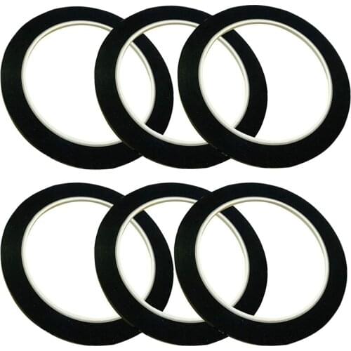 16Pack 3Mm 1/8 Inch Width Graphic Tape Whiteboard Tape Self Adhesive Chart Line Tape Grid Marking Tapes Gridding Tape Art Artist