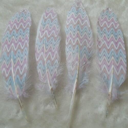 50Pcs/lot!15-20cm-Printable Goose Satinettes Feathers,Fashion Craft Feathers for Millinery,Wedding,Decorativas