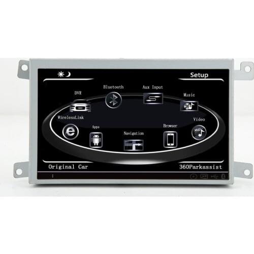 7 inch 2G RAM Android 6.0 Car Navigation GPS System Stereo Media Auto radio DVD Player for Audi A6 For Audi Q7