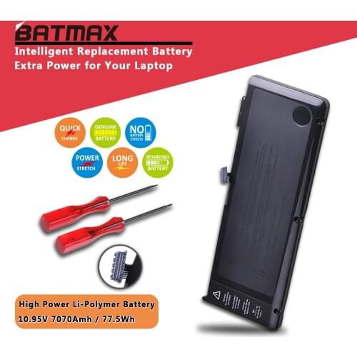 Batmax 7070mAh A1382 Laptop Battery for MacBook Pro 15 inch A1286 (only for Early 2011, Late 2011, Mid 2012),MC721LL/A MC723LL