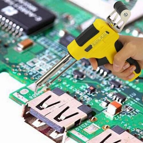 60/80W Electric Soldering Iron Sophisticated Smooth Tinning External Mica Heating Specialized Manual Tin Soldering Tool Supplies