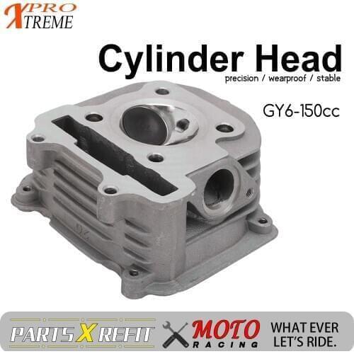 Motorcycle Aluminum Alloy Cylinder Head Assembly For GY6 125CC 150CC Engines 4 Four Stroke Scooter ATV