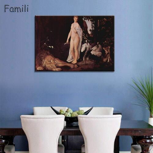 Gustave Klimt portrait painting Nude Family of Modern Canvas Painting Art Prints original version reproduction For Living Room