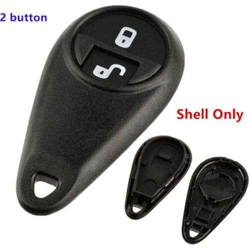 Keyecu 2Button Replace Remote Keyless Entry Remote Shell Case & Pad for Subaru 2006 Baja/2005-2008 Forester/2005-2007 Impreza