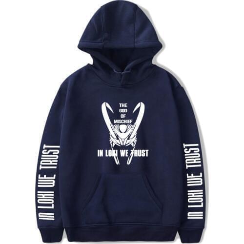 Hot Sale Loki Hoodies Swaetshirts Men/Women Autumn Winter Fashion Casual Hip Hop Hoodie Print Loki Pullover Hooded Sweatshirt