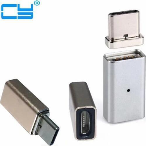 USB3.1 usb-c Type-c Magnetic Charger Cable Converter For Android Mobile Phone Charge Automatic Adsorption Magnet Cable Adapter