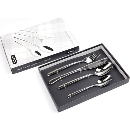 Tableware set thickened 304 steak knife and fork elegant series Western tableware set stainless steel tableware