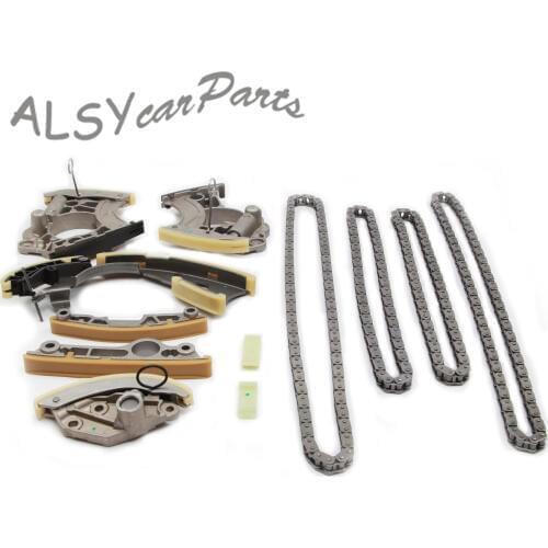06E 109 465 AS 12PCS Tensioner Guide Rail Kit Engine Timing Chain For VW Touareg Audi A4 A5 A6 A7 A8 Q5 Q7 3.0TFSI CJTB CJWC