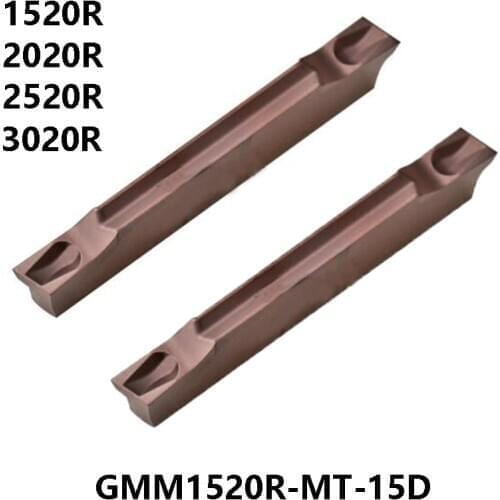 Grooving Carbide Inserts GMM 1520 2020 2520 3020 GMM1520R GMM2020R GMM2520R GMM3020R MT 15D Lathe Tools Turning Cutter