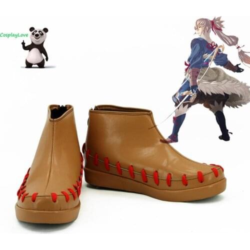 Fire Emblem Fates if Takumi Brown Cosplay Shoes CosplayLove For Halloween Christmas