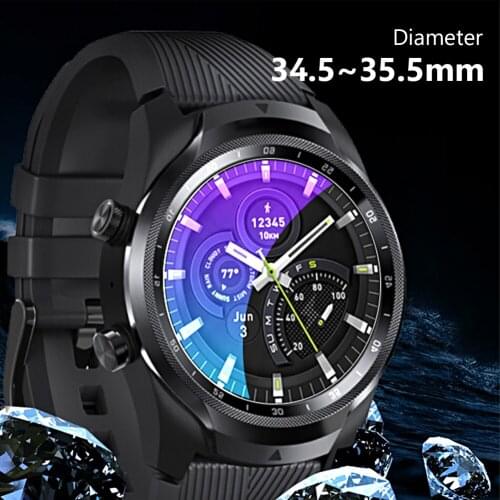 Tempered Glass Protective Film HD Clear Guard Purple Light For TicWatch S E S2 E2 C2 Pro Smart Watch Full Cover Screen Film