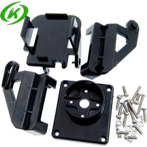 10pcs/lot Servo bracket PT Pan/Tilt Camera Platform Anti-Vibration Camera Mount for Aircraft FPV dedicated nylon PTZ for 9G SG90