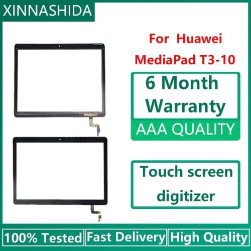 9.6" Touch Screen For Huawei MediaPad T3 10 T3-10 AGS-L03 AGS-L09 AGS-W09 T3 Touch Screen Front Glass Digitizer