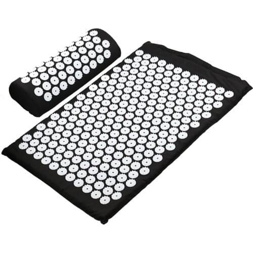 Acupressure Relieve Back Body Pain Spike Massage Mat Massager (62*38cm) Cushion Acupuncture Yoga Pillow