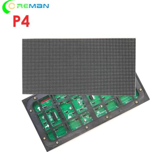 Aliexpress p4 led module in led display screen , high quality USA Europe market 160x320 320x320 p4 outdoor led video panel
