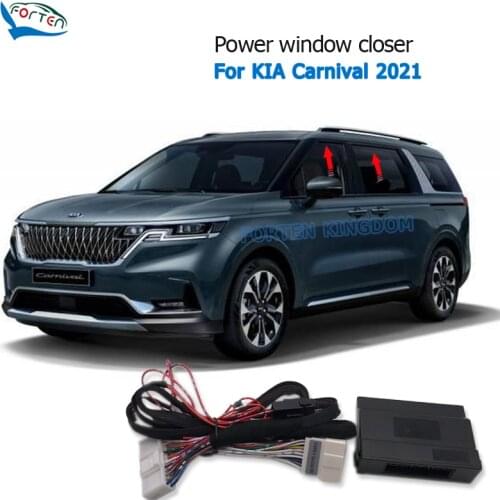 Forten Kingdom Car Auto Intelligent Power Windows Closer Kit Module For KIA Carnival 2021 Left Hand Drive