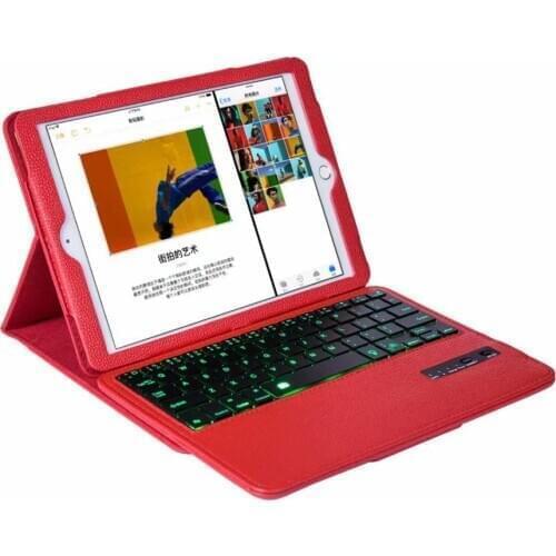 Tablet Case for New IPad 7th Generation 10.2" 2019 A2200 A2198 A2197 3.0 Wireless Bluetooth Keyboard With Backlight Coque+pen