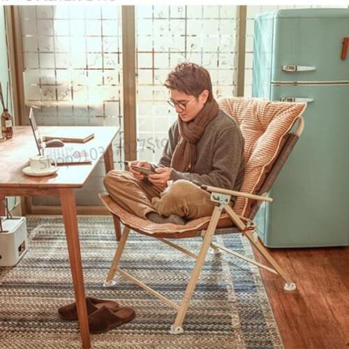 Home Folding Computer Chair Home Office Chair Backrest Chair Dormitory Bedroom Recliner