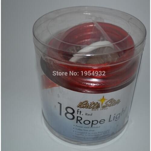 UL Listed Incandescent flexible rope light diameter 10mm 3/8" End to End Connector with 5A UL Listed Fuse Plug