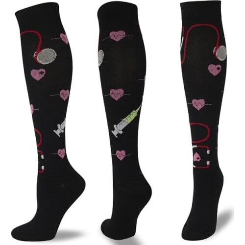 Compression Socks 20-30 Mmhg Is BEST For Athletic Medical Nurse Running Flight Travels For Men & Women Outdoor Sports