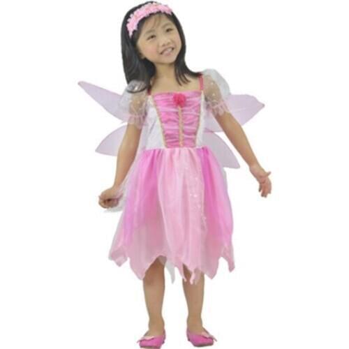 Girls costumes princess costumes performance butterfly cospaly for girls fairy costumes stage wear pink dress party costumes
