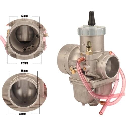 Motorcycle Carburetor For Mikuni VM38 38mm VM38-9 VM Series Round Slide Carburetor 2 Stroke Carb 42-6025 13-5006