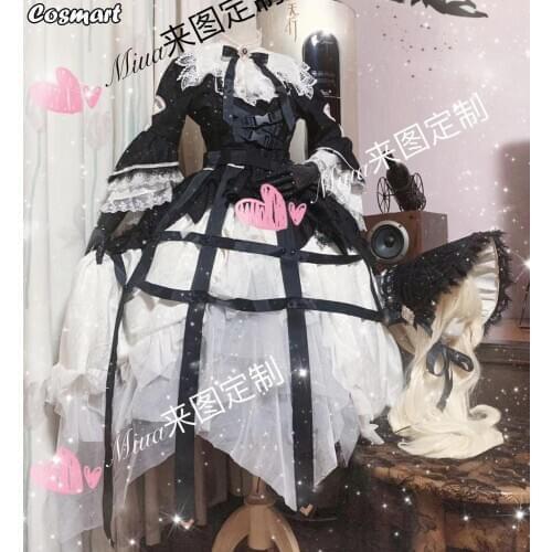 [Customize] Game Arknights Nightingale Sorcery Feast New Skin Uniform Lolita Dress Cosplay Costume Halloween Suit For Women
